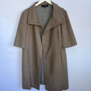 Like New Ann Taylor Virgin Wool Longline Jacket Coat size M